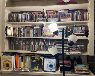 CDs DVDs Textbooks VHS