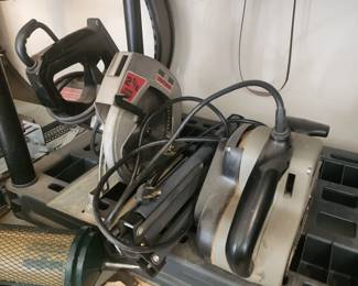 Power tools - belt sander and circular saws
