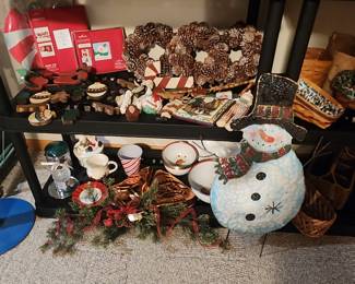 Christmas Decor and Dishes