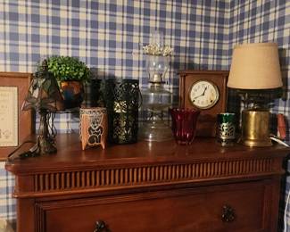 Oil Lamp, lamps, Candle holders and candles