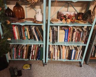 Thanksgiving and Autumn Decor.  Books