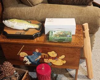 Child's Wood Toy Box