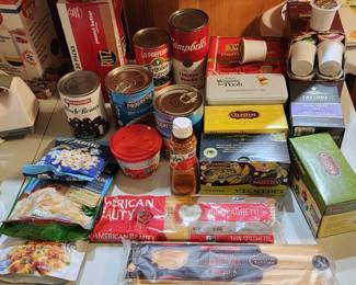 Non-expired pantry foods 