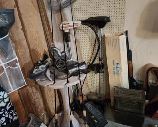 High-end fishing poles, trolling motors