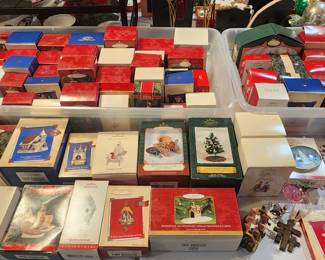 Hallmark Ornaments - Huge collection