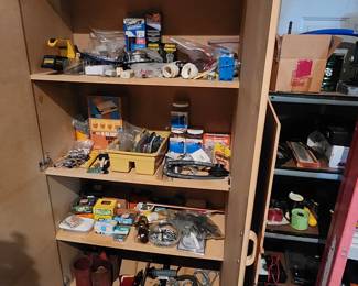 Tons of home maintenance items and hand tools