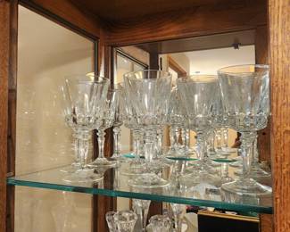 Crystal stemware