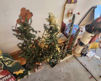 Small porch sized Christmas trees