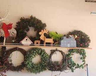 Wreaths and home decor