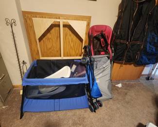 Baby Gear - play pen, stroller, cot and high chair