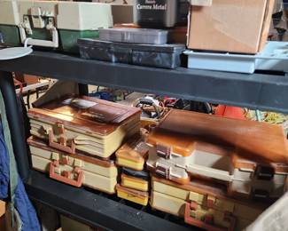 More tackle boxes
