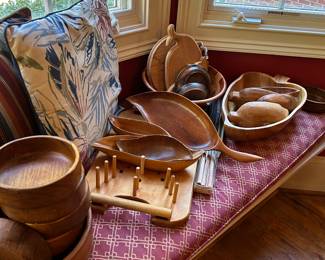 Wood bowls