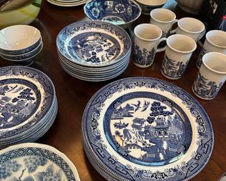 Blue and White Dishes