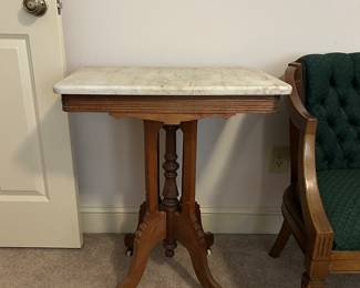 Marble top table