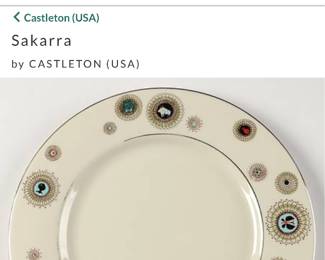 Set of this Castleton China