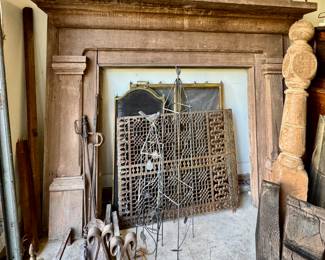 Architectural pieces.... mantles, beams, posts, corbels