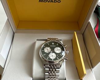 Brand New Mens Movado watch in original packing! Never worn!