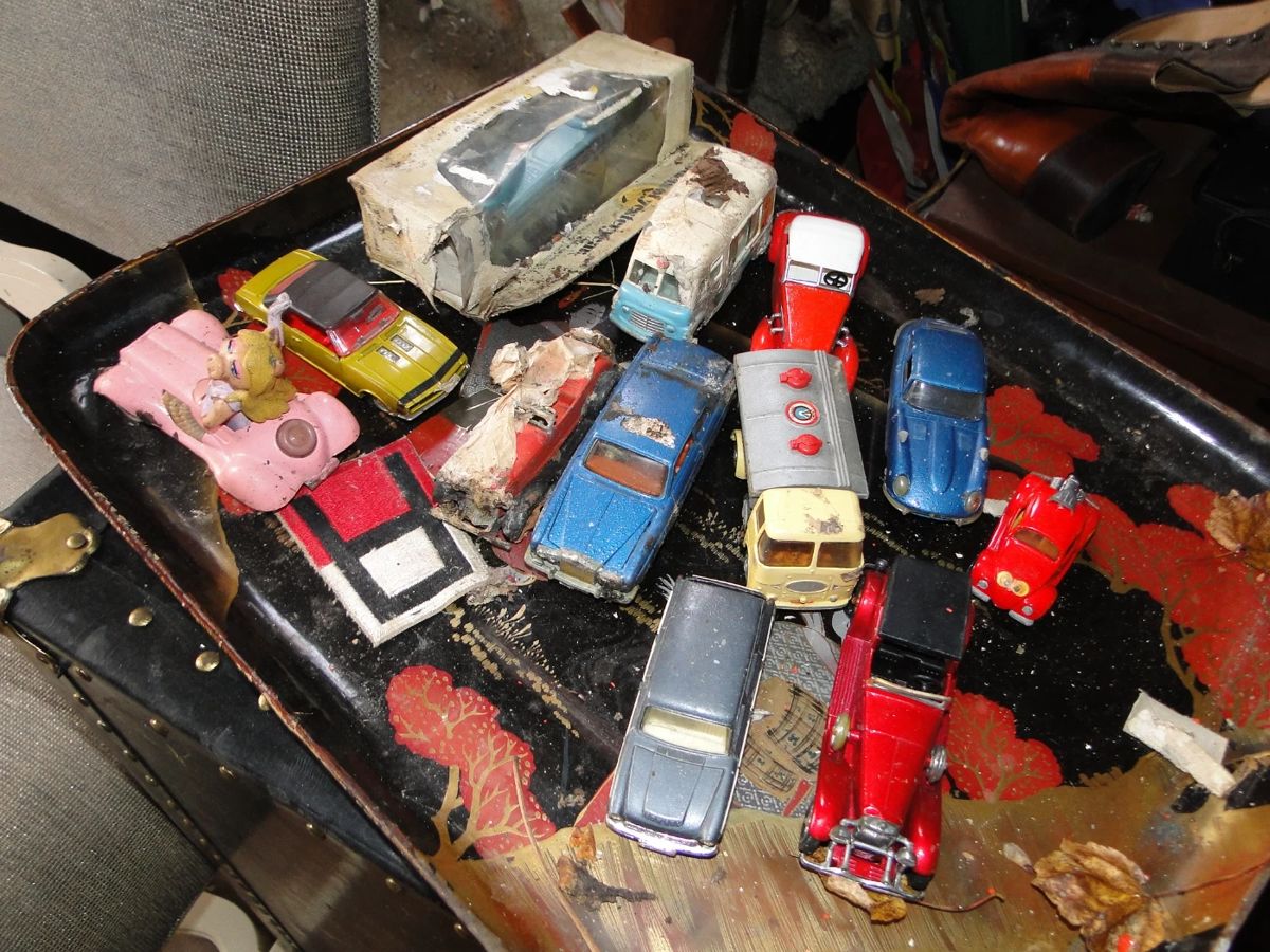 Vintage toy cars