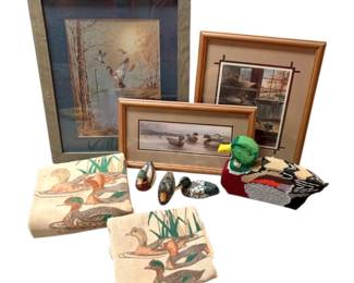 Mallard Duck Prints, Door Stop, More
