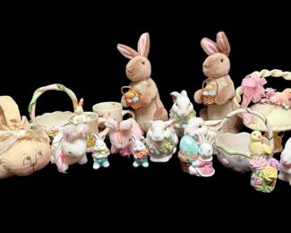 Easter Bunny Stuffed Animals, Baskets, SP Shakers, More