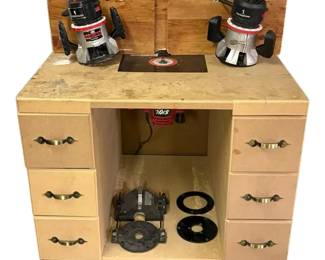 Router Table w Skil Craftsman Routers