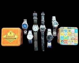 Mens Watches Fossil, Timex, Citizen, More