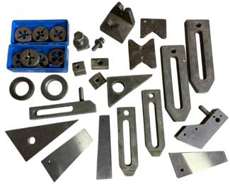 Steel Machinist Step Blocks, Strap Clamps, More