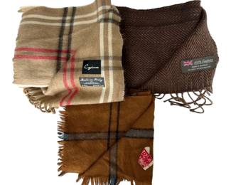 Three Scarves Two 100 Cashmere