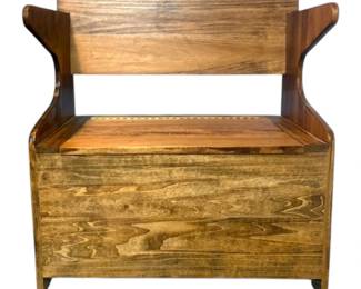 Wooden Storage Bench