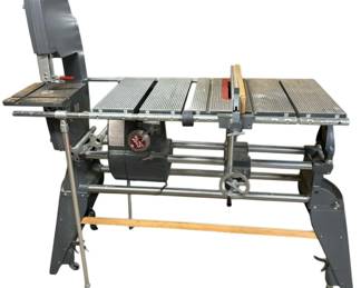Shop Smith Woodworking System Wood Lathe, Table Saw, Band Saw