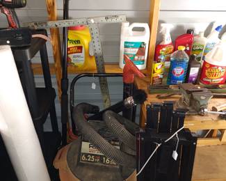 Rigid shop vac, queen bed frame, 20V pole saw