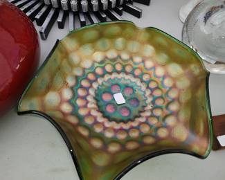 Northwood carnival glass bowl