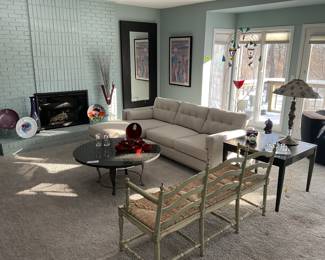 Gorgeous Home with Incredible Furniture, Decorative Glass and More Available.