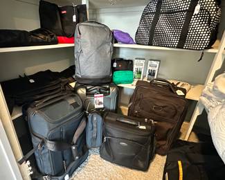 Travelling this Winter?  We Have an Excellent COllection of Luggage Available Including Tumi, Tesla, LuLu Lemon, Cessna Textron Travel Bags and More!