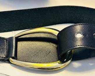 Gorgeous Brass and Leather Belt.