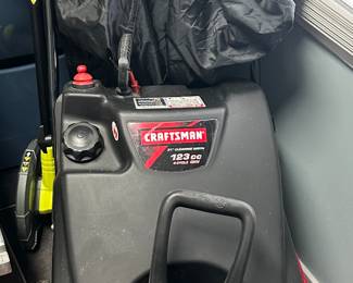 Did you get stuck shoveling your driveway this week?  You need a Craftsman 123 cc 4-Cycle OHV Snow Blower!