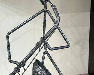 Funky Jazz Metal Art Musician Signed by Artist.