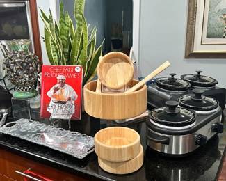 Cookbooks, Warming Trays and More!