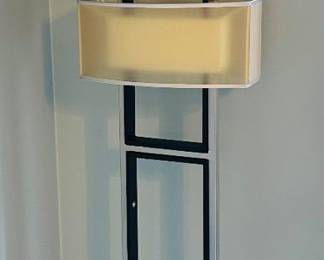 Nova of CA, "Amarillo" Silver Accent Floor Lamp. 62"h x 12"w