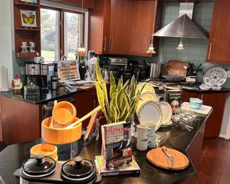 Welcome to Our Fabulous Kitchen Filled with New and Like New Items.