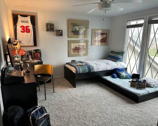 Upstairs "Boys Room" Full of Sports Memorabilia, Car Collectibles Fabulous Furniture and More!