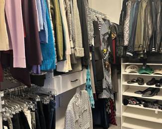 Wonderful Women's Closet Featuring J Crew, Anne Taylor Cashmere, Chico's, Chaps, Cynthia Rowley, Eileen Fischer, Savage Xfinty and More, Sizes Mostly Med-Lg.3