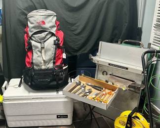 Utility Room with Excellent "Garage" Equipment, Tools, Snow Blower, Cooler and More!