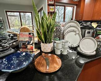 Still More MCM Dishware Available Including Vintage Dansk "Bistro" Plates, Remsen Signed Ceramic Art Bowl and More!