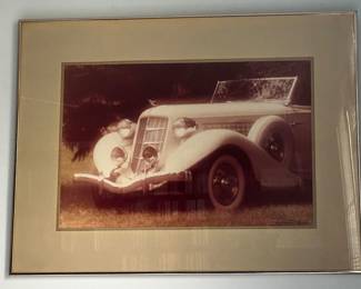 William Plante (American, 20th Century) Sepia-Toned Photographic Print, One of Three Available.