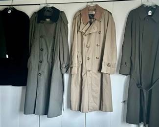 You Won't be Disappointed by the Selection of Coats Available, Including Burberry, London Fog & Ralph Lauren.