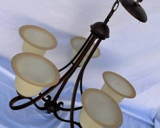 Bronze Finished Chandelier 