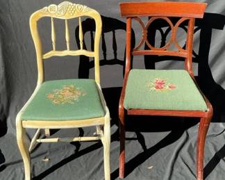 Floral Upholstered Chairs