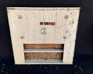 Wooden Medicine Cabinet 