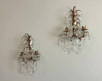 Golden Gilt Wall Sconces 